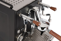 Profitec Ride schwarz mit Holzgriffen