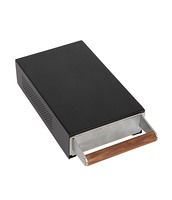 Profitec Sudschublade Matt Schwarz mit Holzgriff