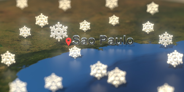 Weather forecast in the city 3D